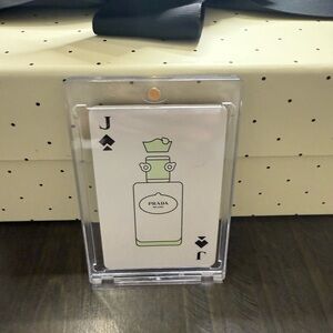 Prada Collectors Designer Playing Card